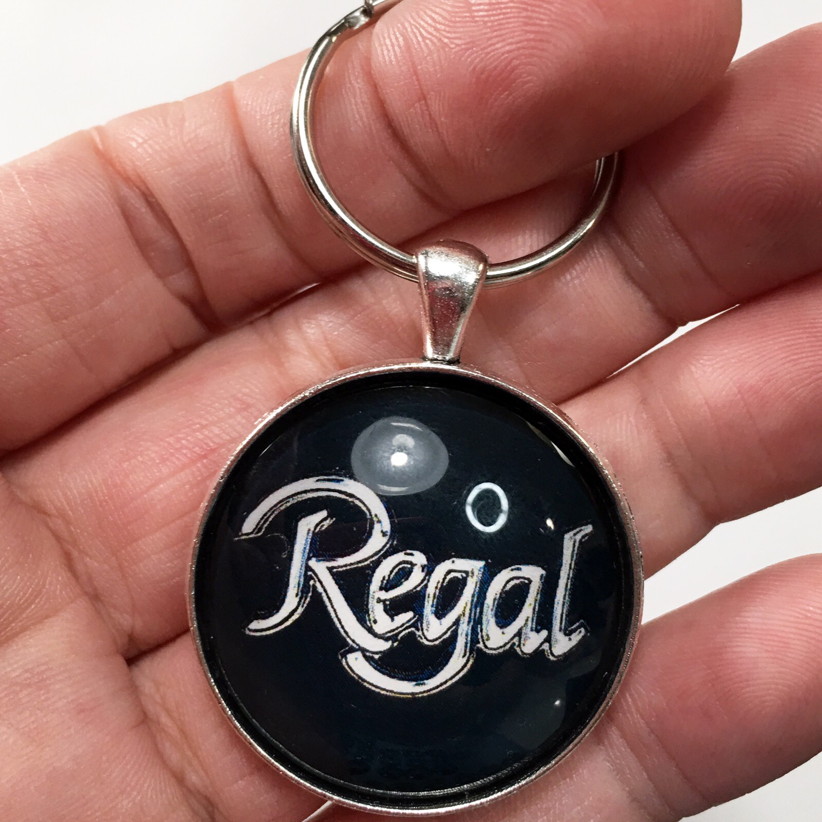 Vintage 1978 – 1983 buick Regal Chrome Badge Emblem Logo Reproduction Keychain