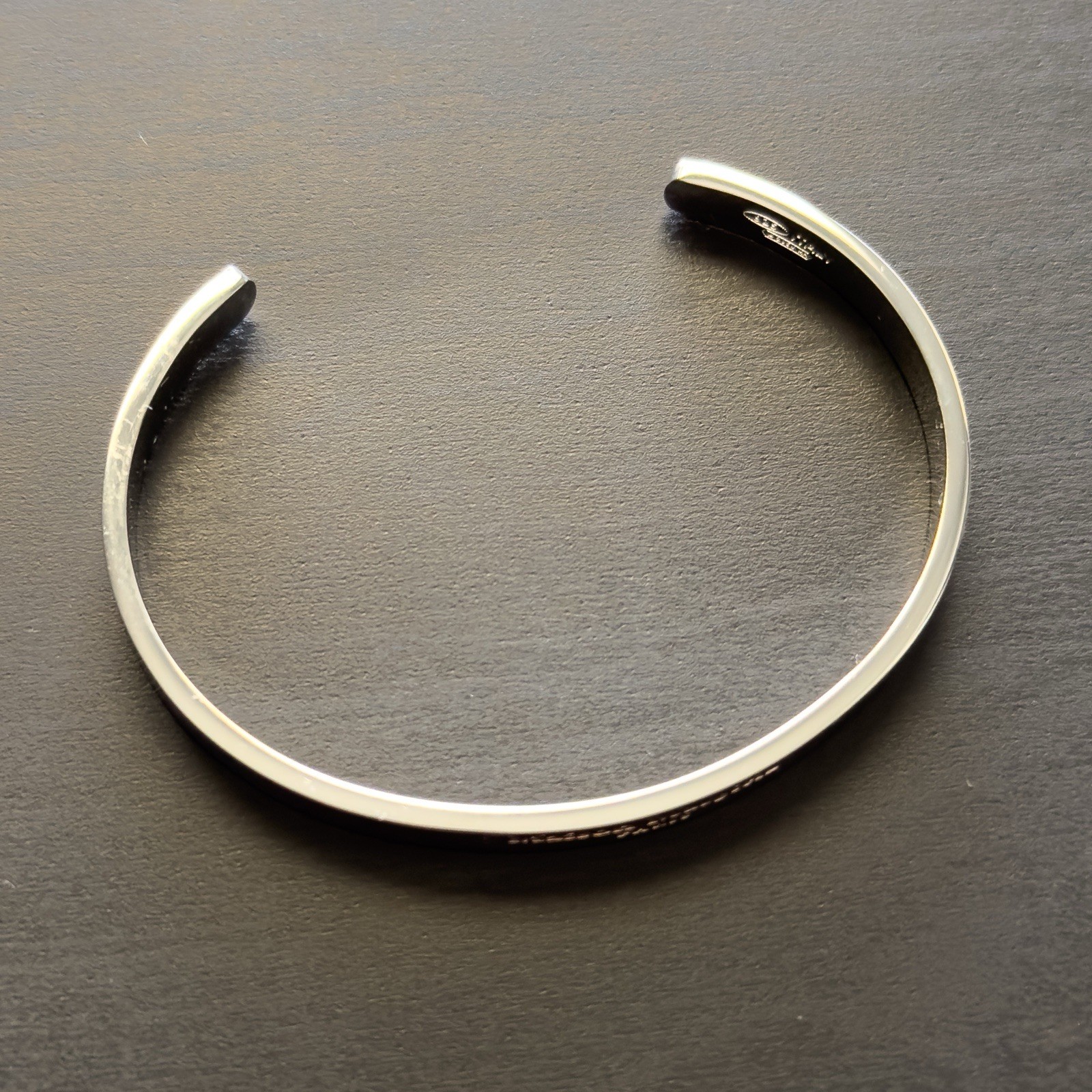 MAISON MARGIELA Logo-Engraved Sterling Silver Cuff Bracelet