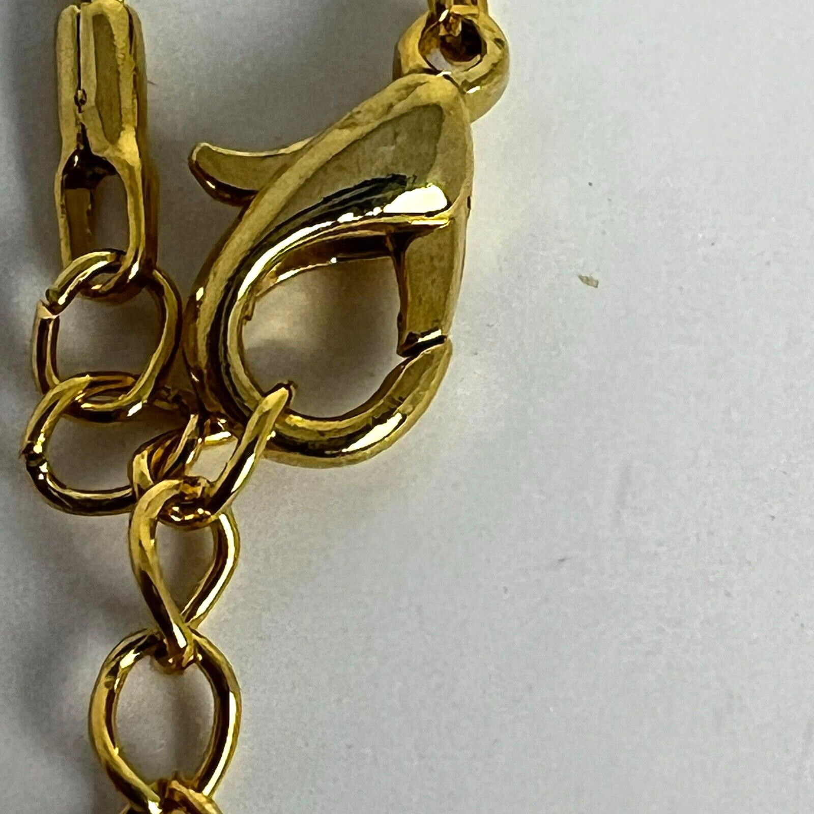Lure Bijoux Necklace 14kt Gold Overlay 18in Snake Chain with Extender NEW