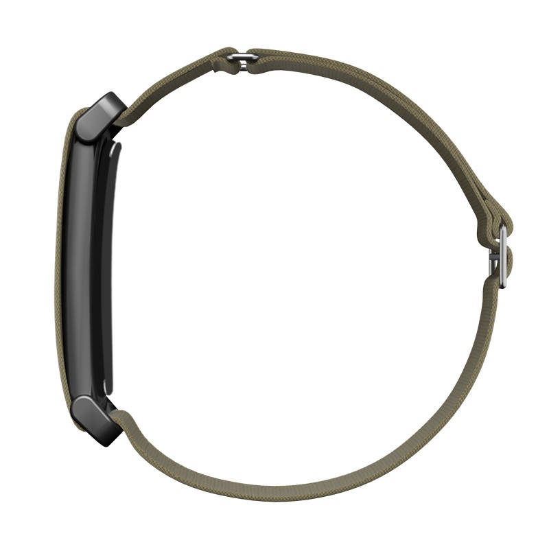 For Google Fitbit Air 2026 Nylon Sports Band Adjustable Loop Armband Bicep Strap