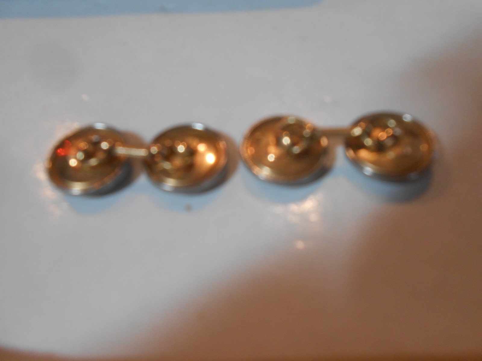 VINTAGE LARTER & SONS 6 PIECE FORMAL WEAR CUFFLINK SET IN ORIGINAL BOX ONYX