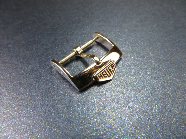 New 18mm Authentic TAG HEUER Polish Thumbnail Buckle Tang Buckle 18 mm Tongue T