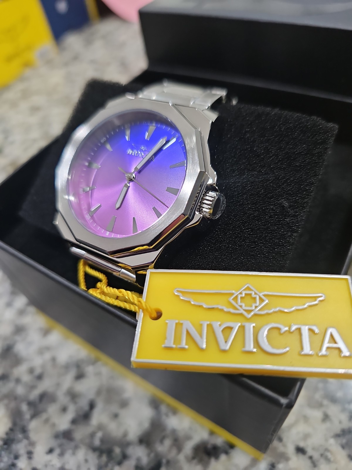 SOLD OUT!! Invicta Men’s Speedway Dominus 42mm Stainless Steel Iridescent Purple