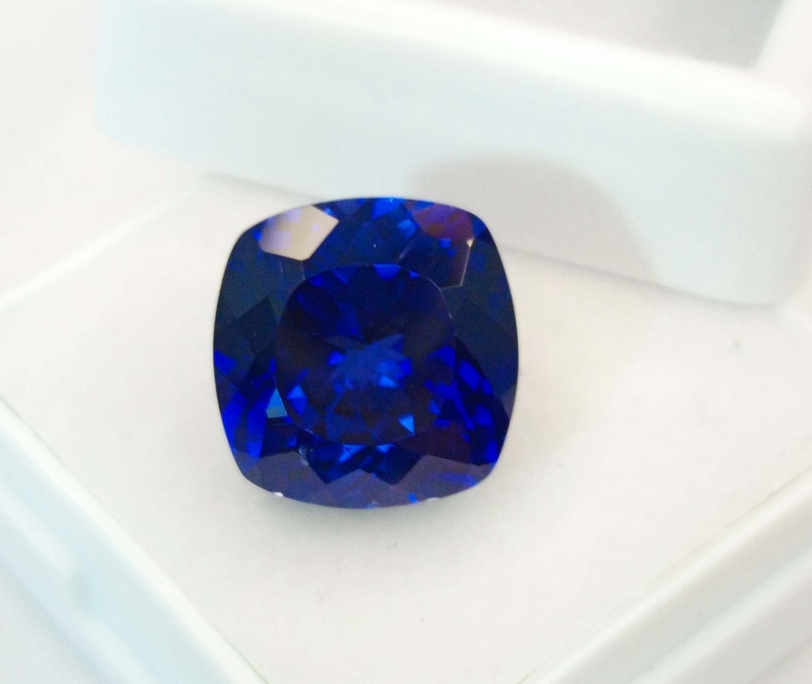 Blue Tanzanite Cushion Cut 9-11 Ct Natural Certified Loose Gemstone RK289