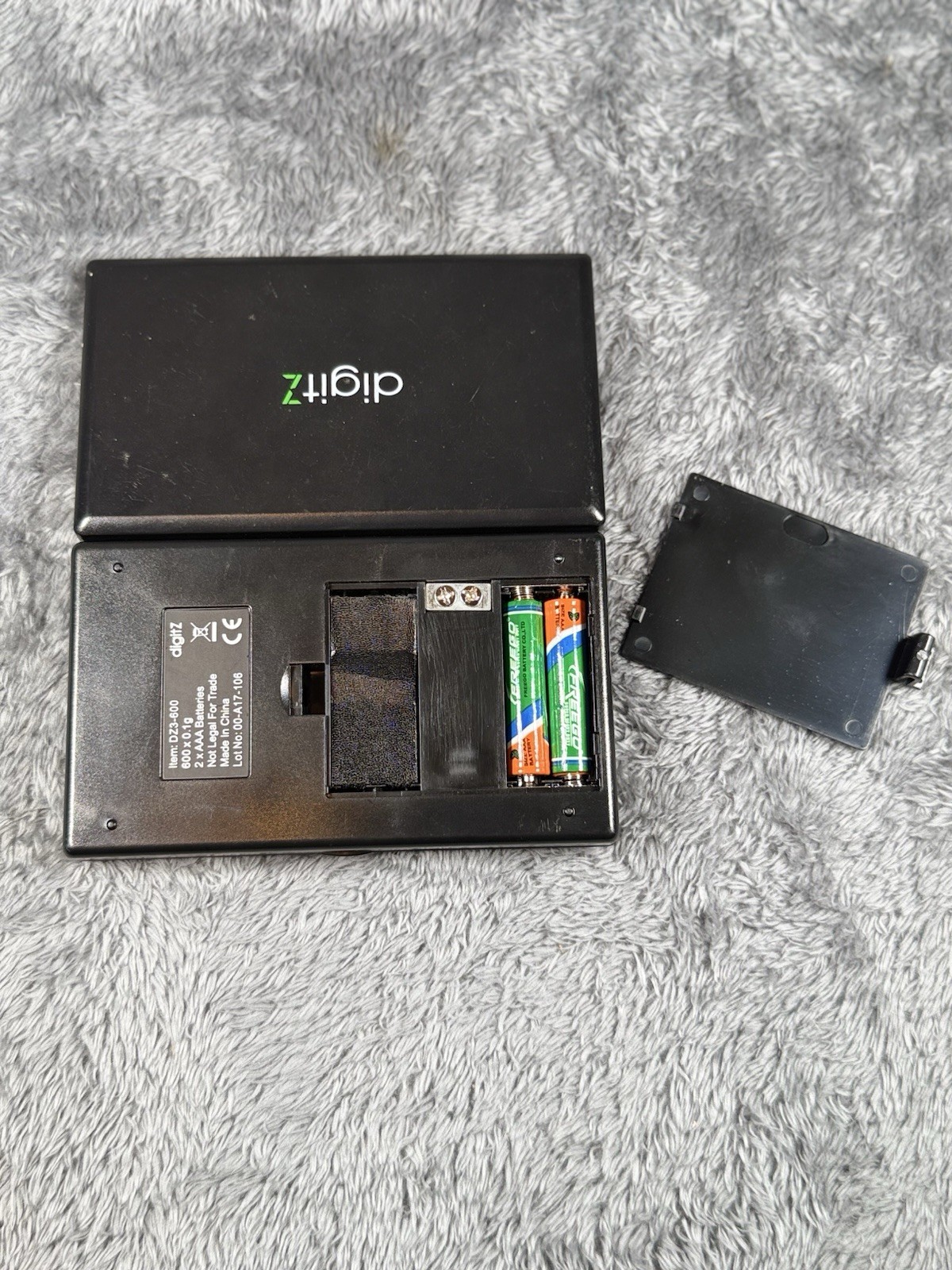 Digit Z DZ3-600 Precision Digital Pocket Scale 600 x 0.1g with Batteries