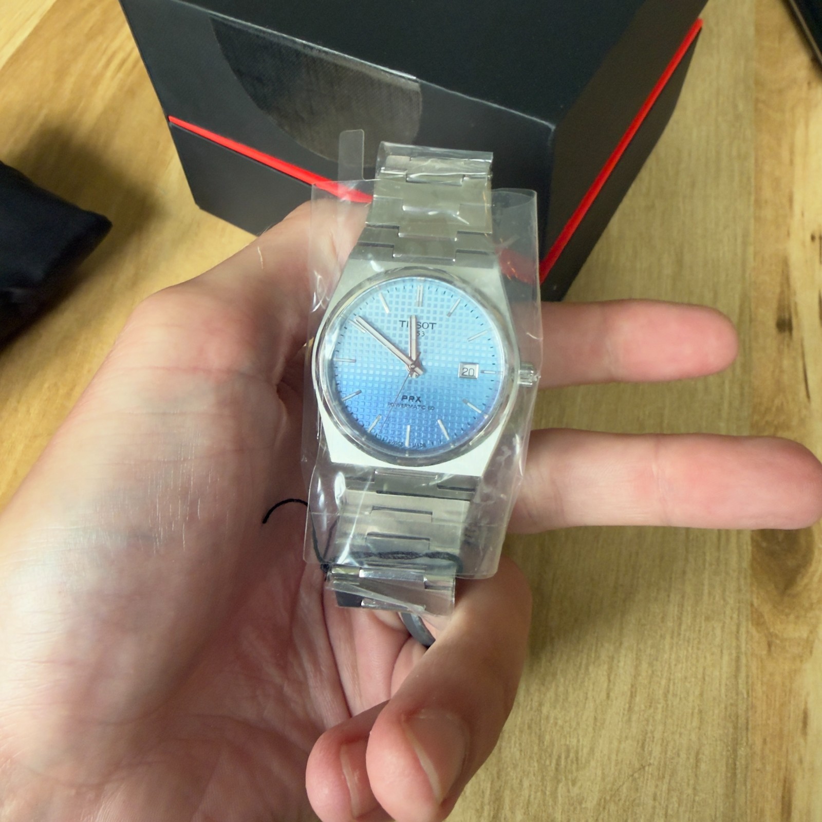 Tissot PRX Powermatic 80 40mm Gradient Blue Dial Automatic Watch T1374071135101