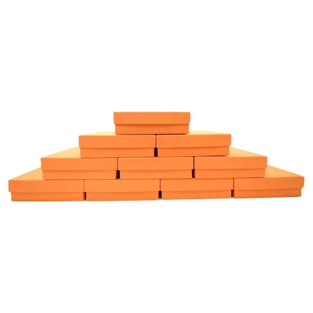 Made In US Cotton Filled Gift Boxes Jewelry Cardboard Boxes 5.5X3.5X1 – 10pcs