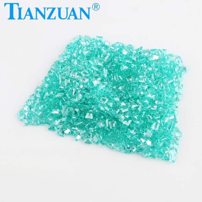 Small Size Trapezoid Shape YAG Paraiba Color Yttrium Aluminum Garnet Loose gems