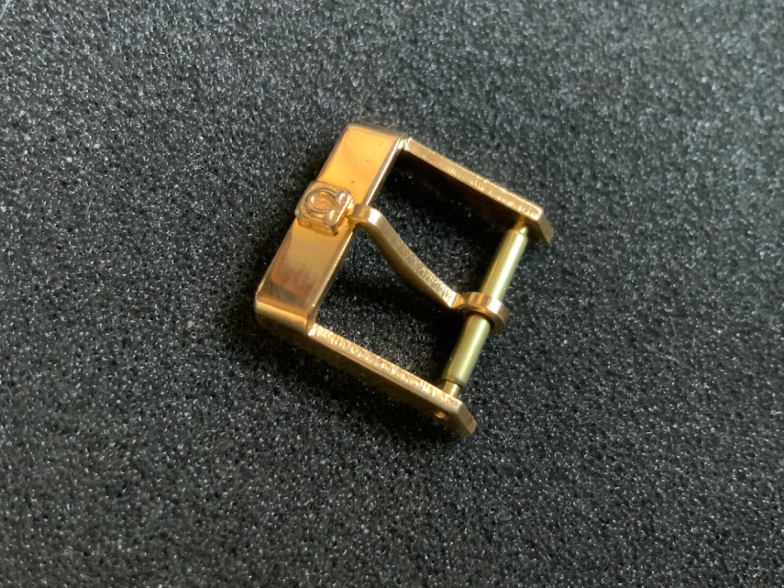 Vintage 1970-1980 NOS Gold-Plated 16MM X 14MM Buckle ” SWISS ” For OMEGA