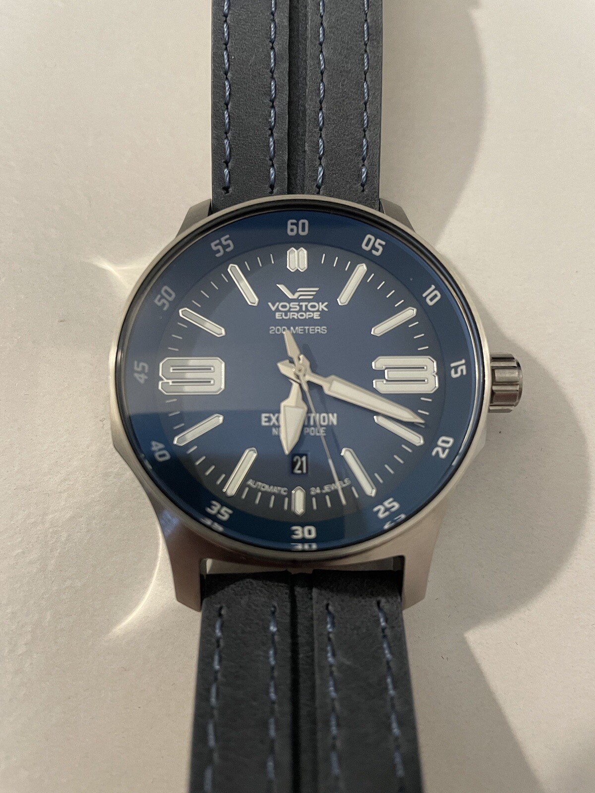 Vostok Europe Expedition North Pole Automatic with three straps
