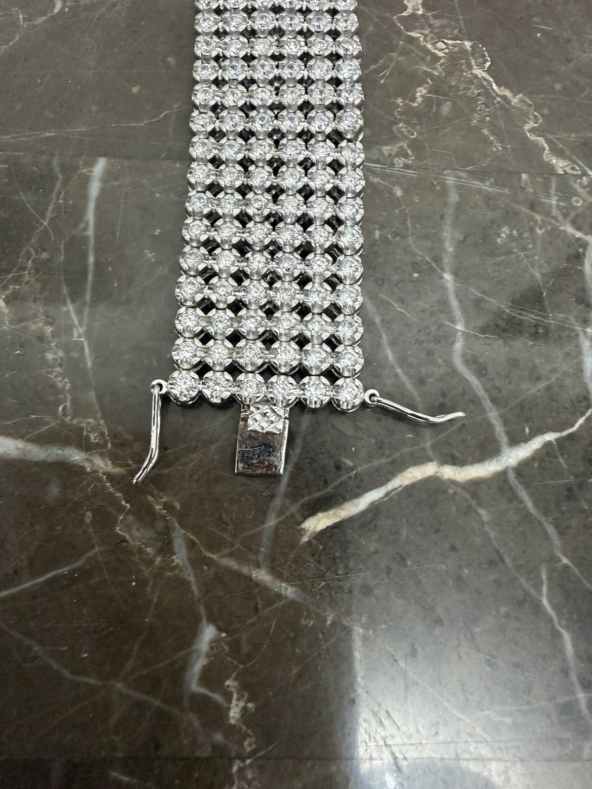 Stainless Steel Techno Pave Iced Out Men’s Watch