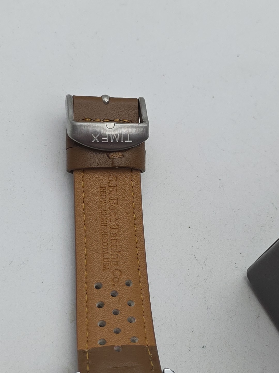 Timex watch Automatic The Navy XL Collection Brown Strap In Box And Manual