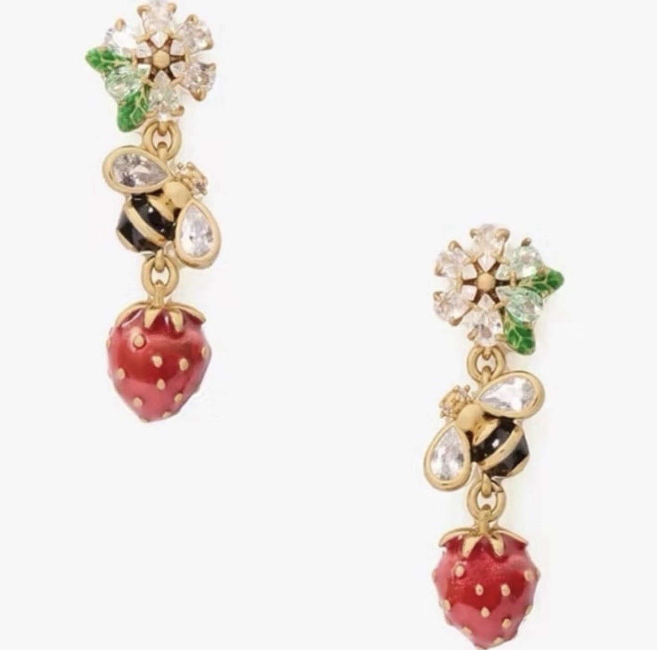 Kate Spade new York Strawberry earrings
