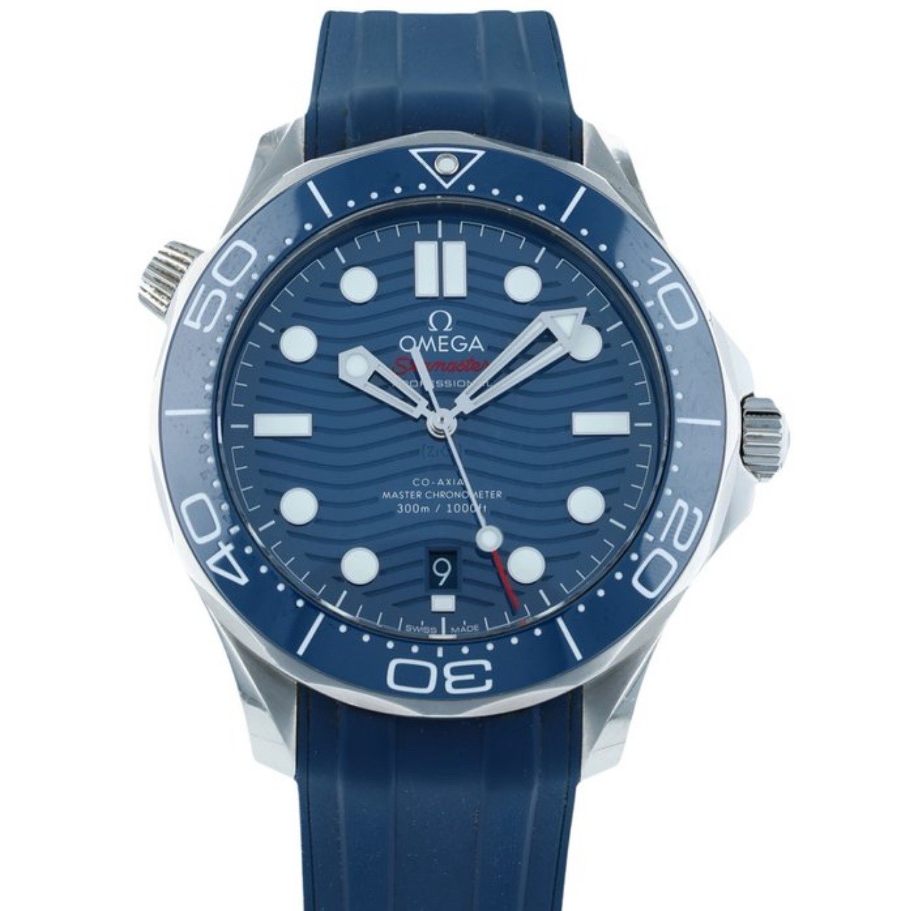 Omega Seamaster Diver 300M 210.32.42.20.03.001 Blue Dial 42mm Automatic Rubber