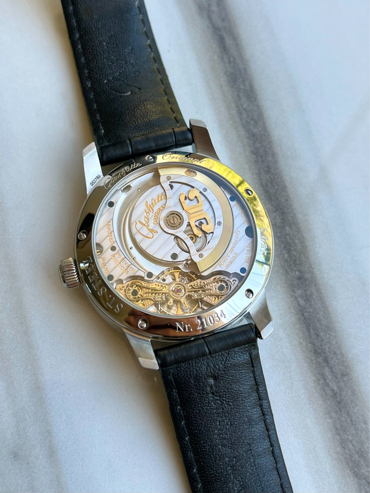 Glashütte Original PanoMaticLunar – Radiant Silver Dial – Box & Papers 2025