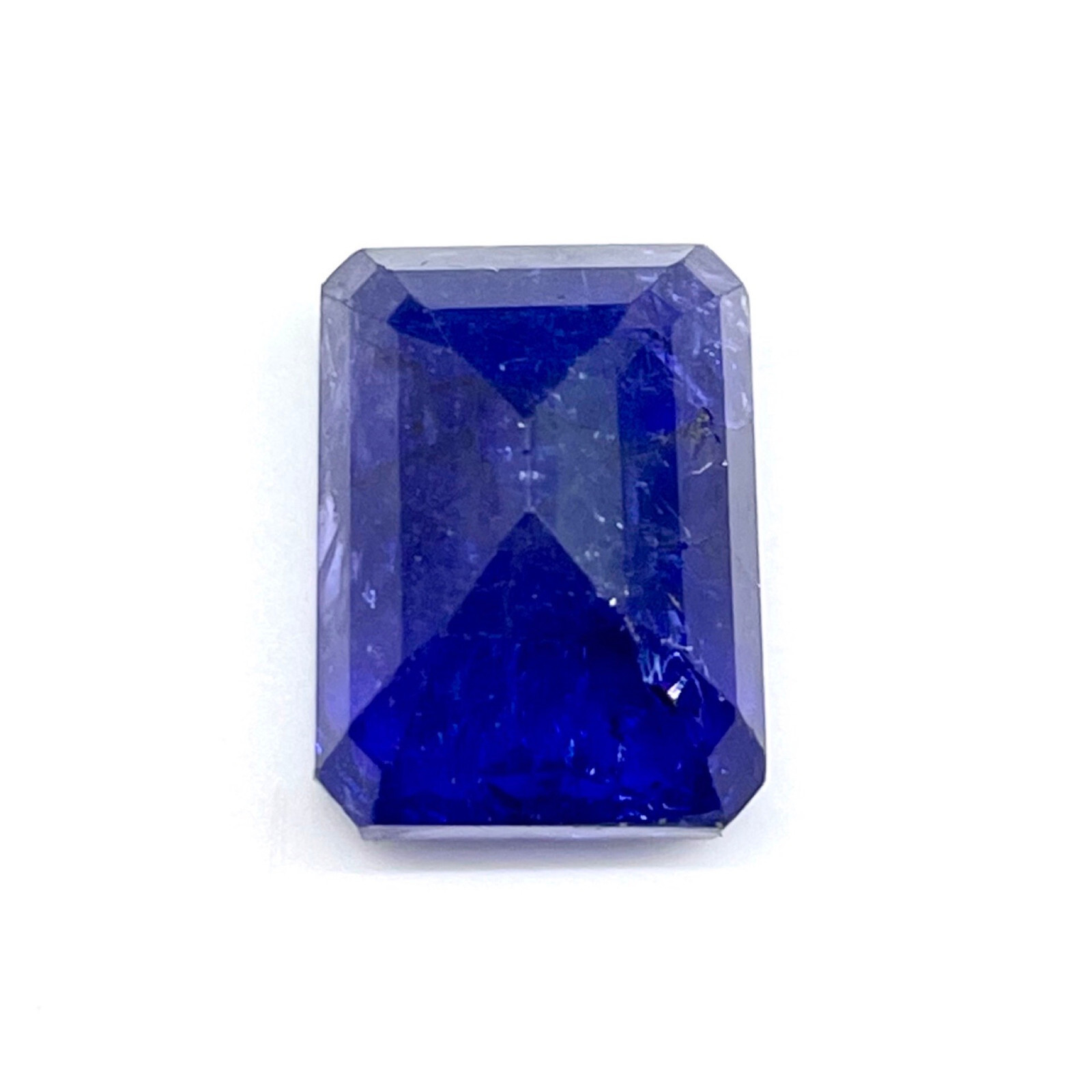 Certified 13.90 Cts Natural Tanzanite Emerald Cut Vibrant Blue A+ Loose Gemstone
