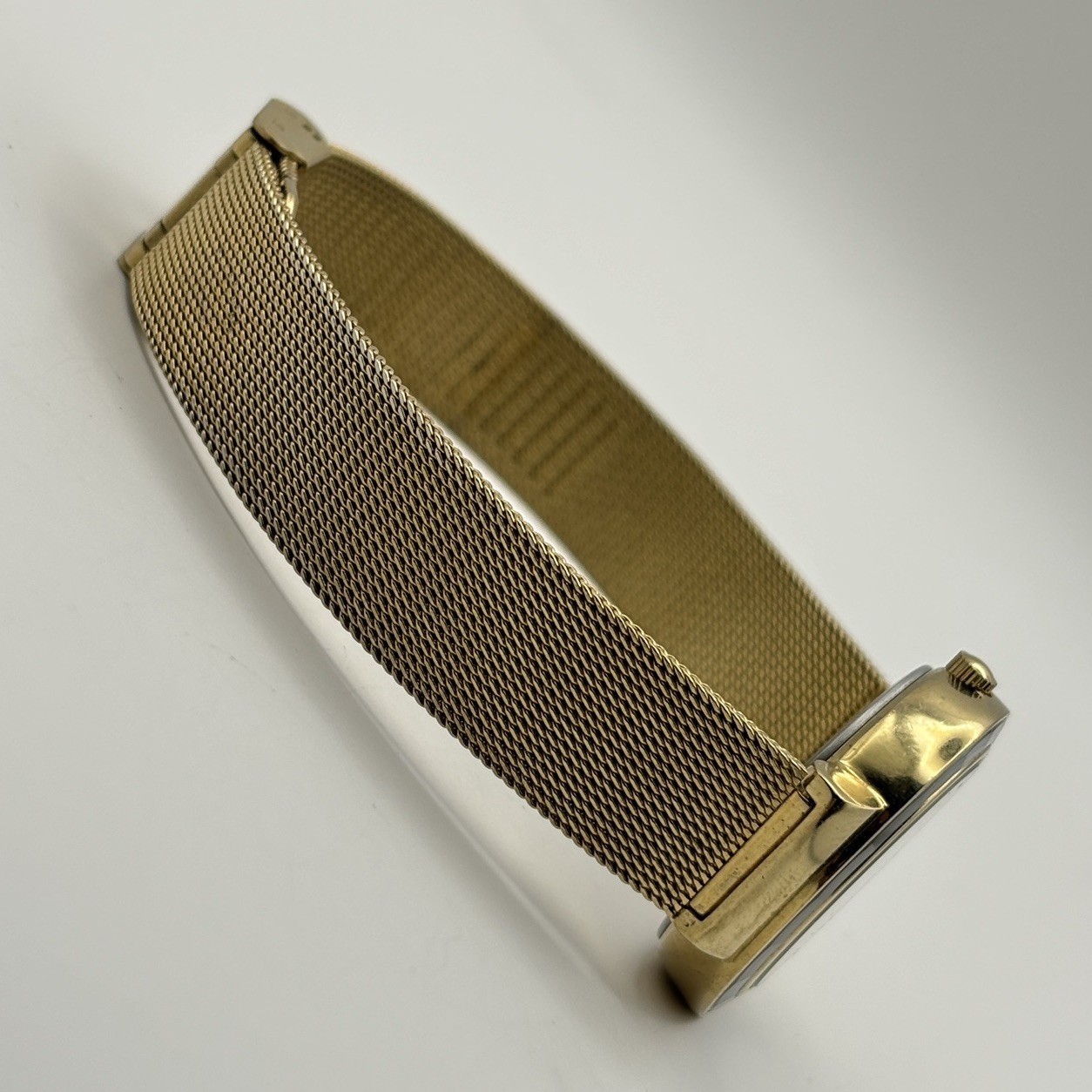 Timex Ameritus Gold-Tone SS Mesh Bracelet Dress Ladies Watch T2P197 #7.21