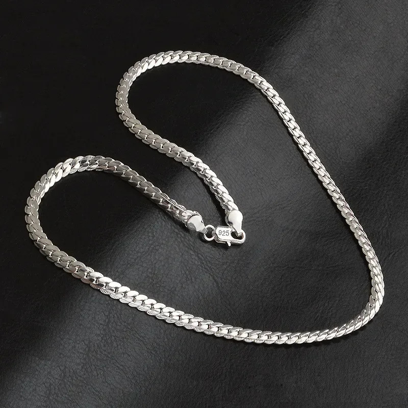 Cadena De Plata 925 Para Hombre Lucir Elegante Y Atractivo
