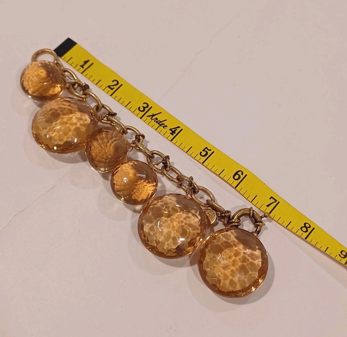 J Crew Honeycomb Bubble Bracelet Big Statement Piece Excellent Condition