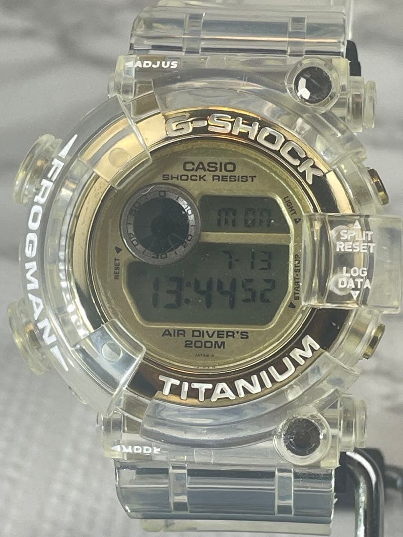 DW 8201WC 9T W.C Frogman Gold New Exterior Casio