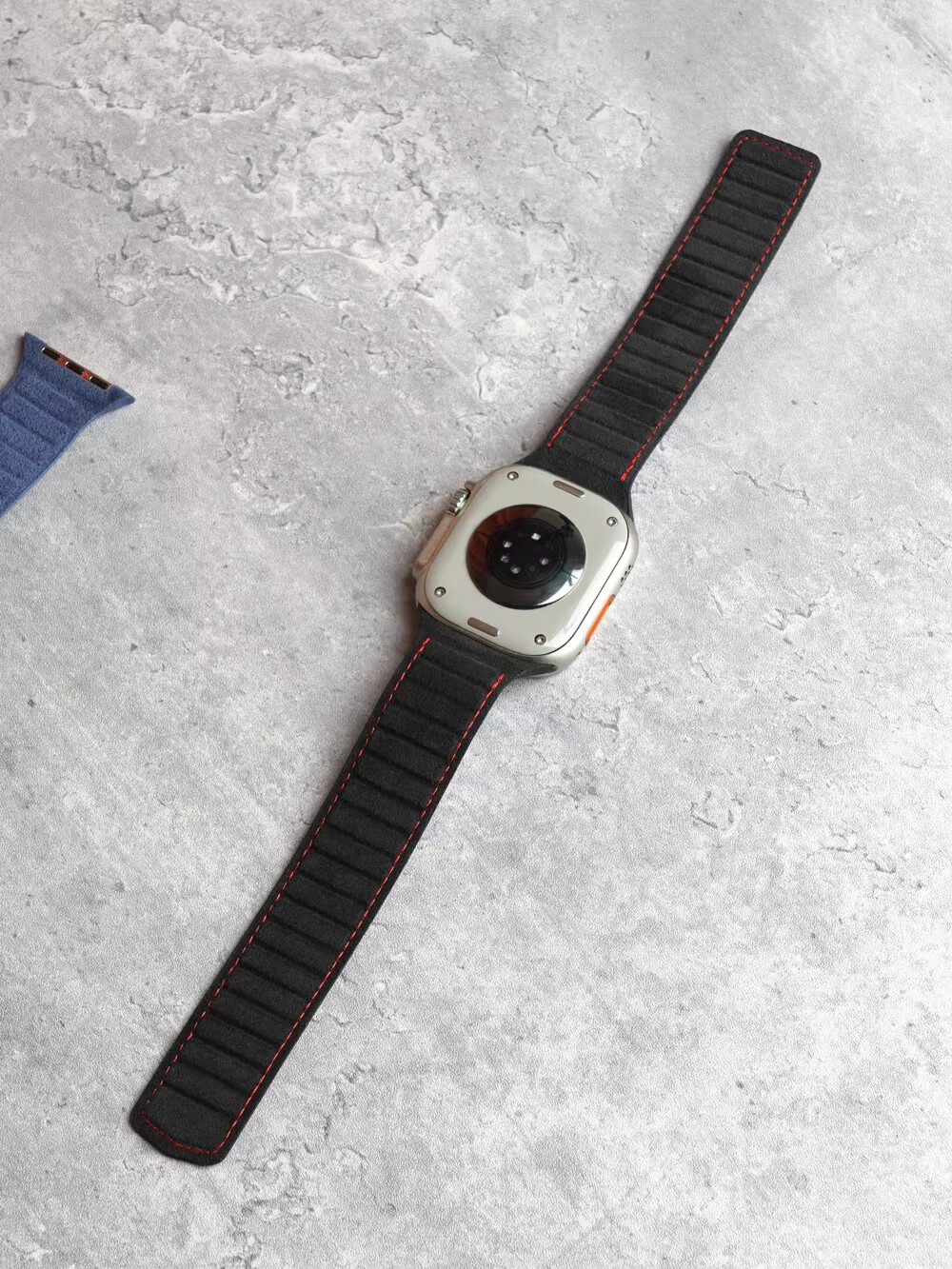 ALCANTARA Magnetic Leather Strap Accessories for Apple Watch