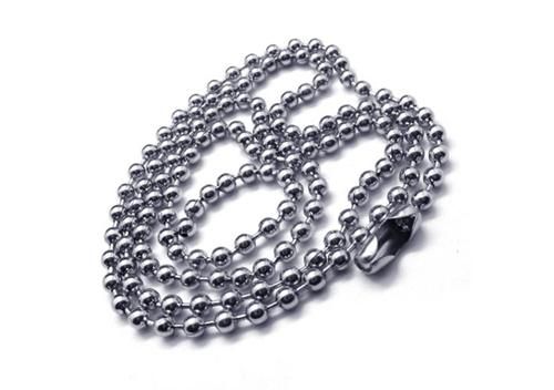 Necklace Chain Man Pure Stainless Steel New Ideal For Pendant 50 CM Ball