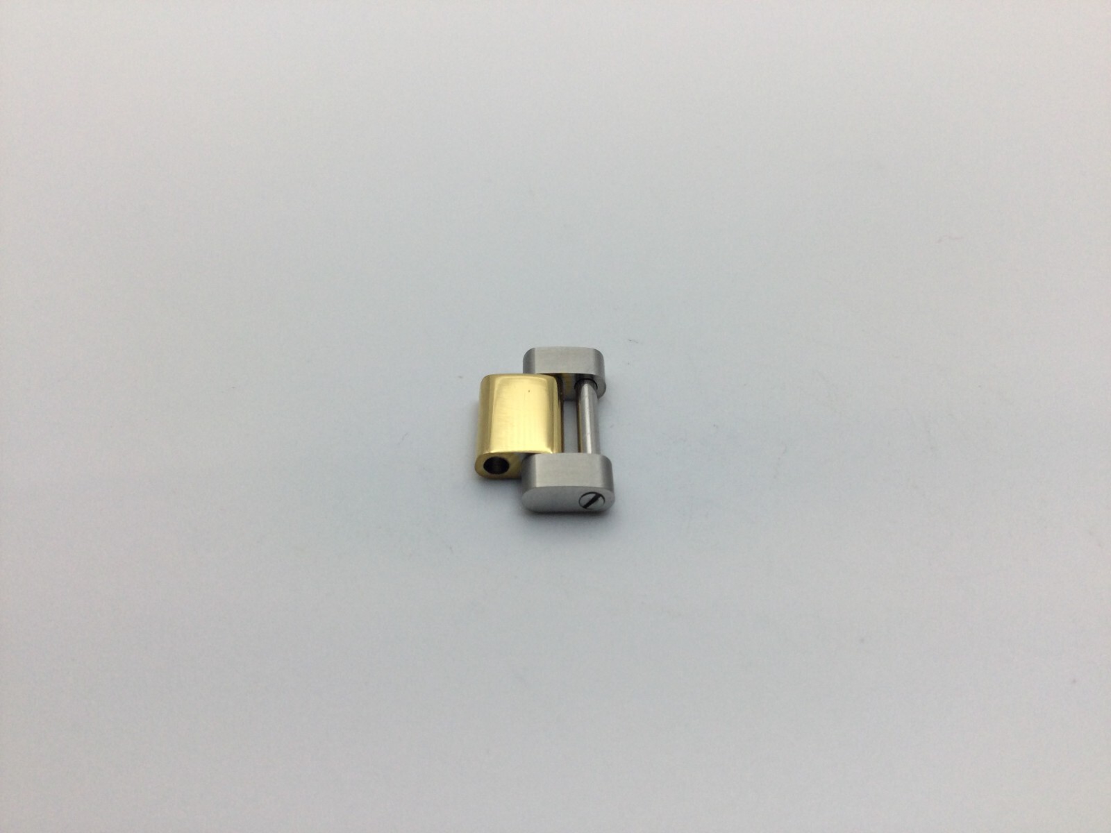 TOP QUALITY 15.5MM CNC FORGED TWOTONE HALF-LINK FOR ROLEX GMT DATEJUST SUB SHINY