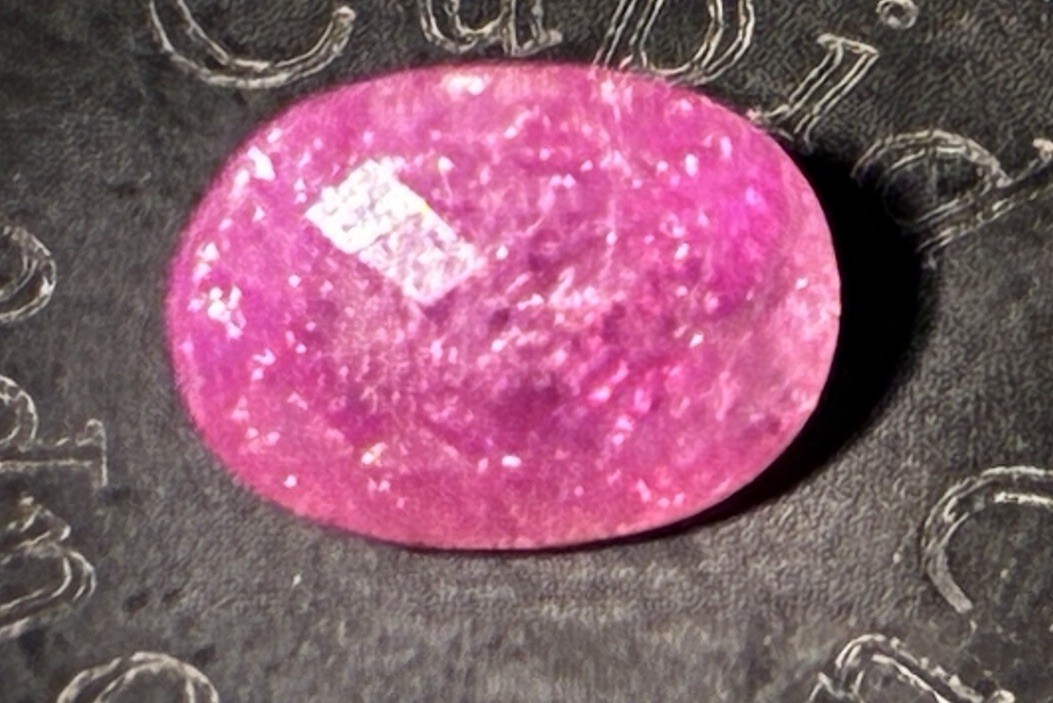 4.38 ct PEZZOTTAITE ROSE CUT TOP Private collection from 2004