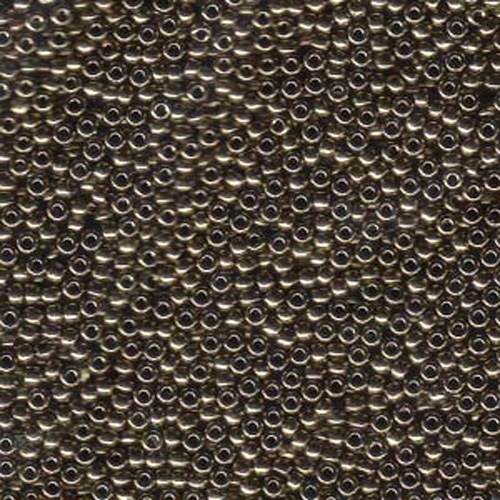 Miyuki Seed Beads 11/0 Metallic Dark Bronze 11-457 Glass 24g Size 11
