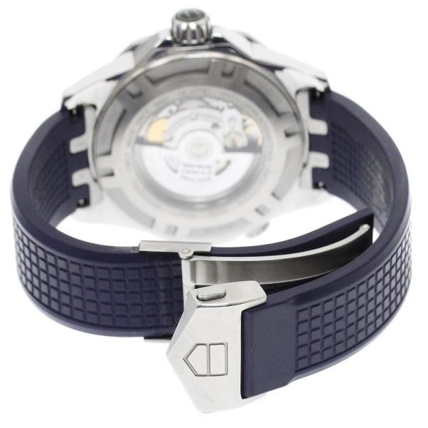 TAG Heuer Aquaracer WAJ2116 44mm SS Navy Dial Automatic Date Watch #C7984