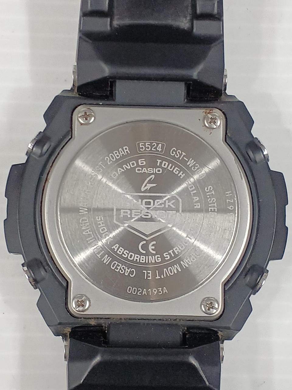 G SHOCK G STEEL Model GST W300 Black CASIO
