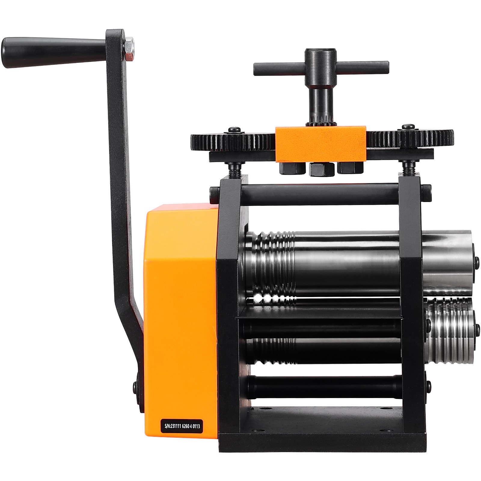 VEVOR Rolling Mill 2.95″/75 mm Jewelry Rolling Mill Machine 1: 2 Gear Ratio