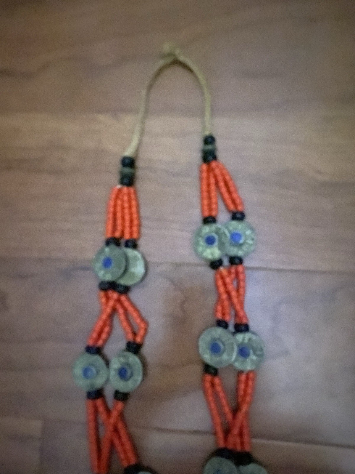 Vintage Rare genuine Tajik wedding necklace from Central Asia