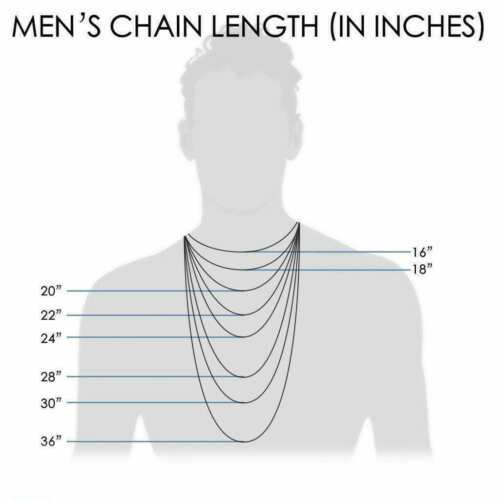 10K Yellow Gold Crown Pendent Charm 3mm Rope Chain 18″ 20″ 22″ 24″ 26″ Inch