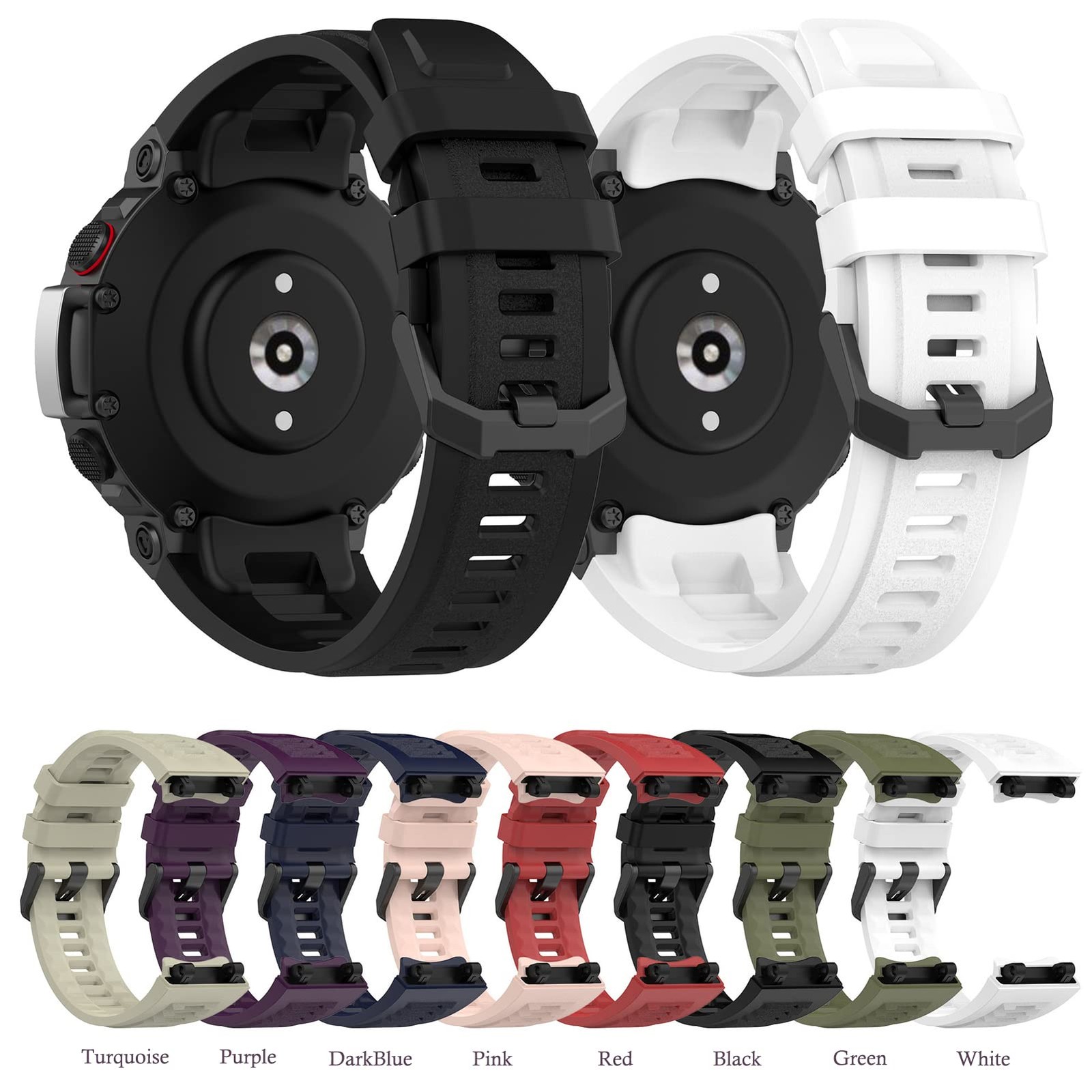 Lijinlan Compatible with Amazfit T-Rex 2 Watch Band Women Men, Purple