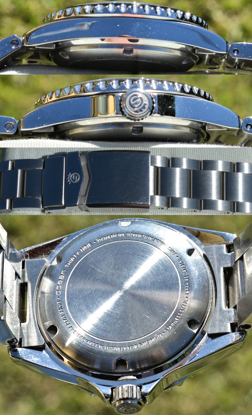 Steinhart Ocean One Red Sub Exclusively Edition For Gnomon Like New Full Set