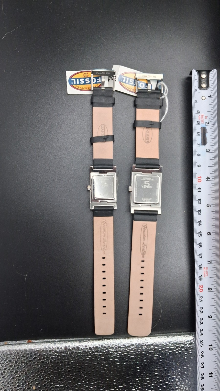 Fossil Watches – 5 years Edition- His and Hers – Tank – Like New