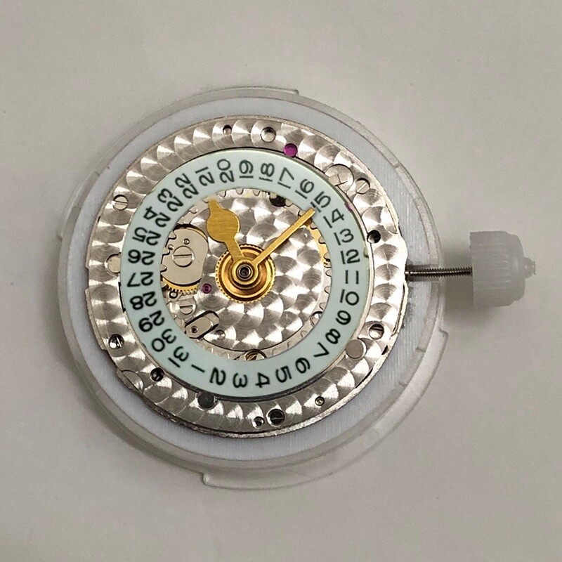 Clone 3186 Movement GMT Engraved Blue Balance Spring for RLX 16570 16713 116710