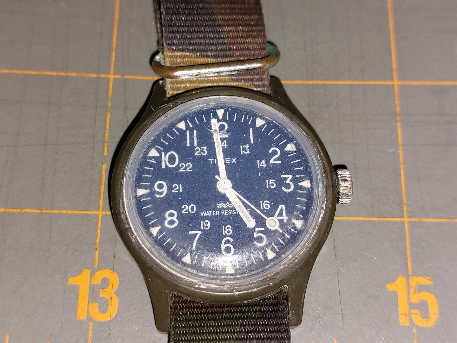 Vintage Timex Camper Military Field Mechanical Watch Philippines Works BBB