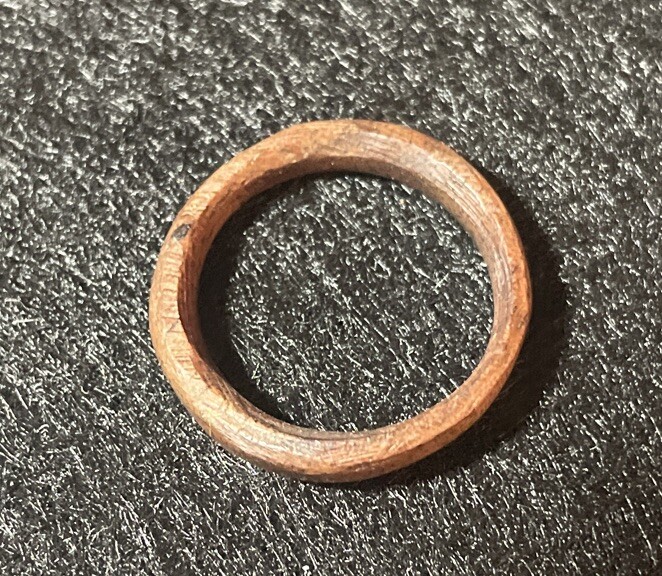 Stunning Walnut Unisex Ring. Beautiful Crafted