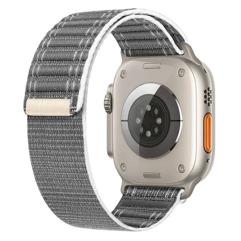 Woven Nylon Sport Loop Band for Apple Watch Series 10 9 8 7 11 SE Ultra 38–49mm