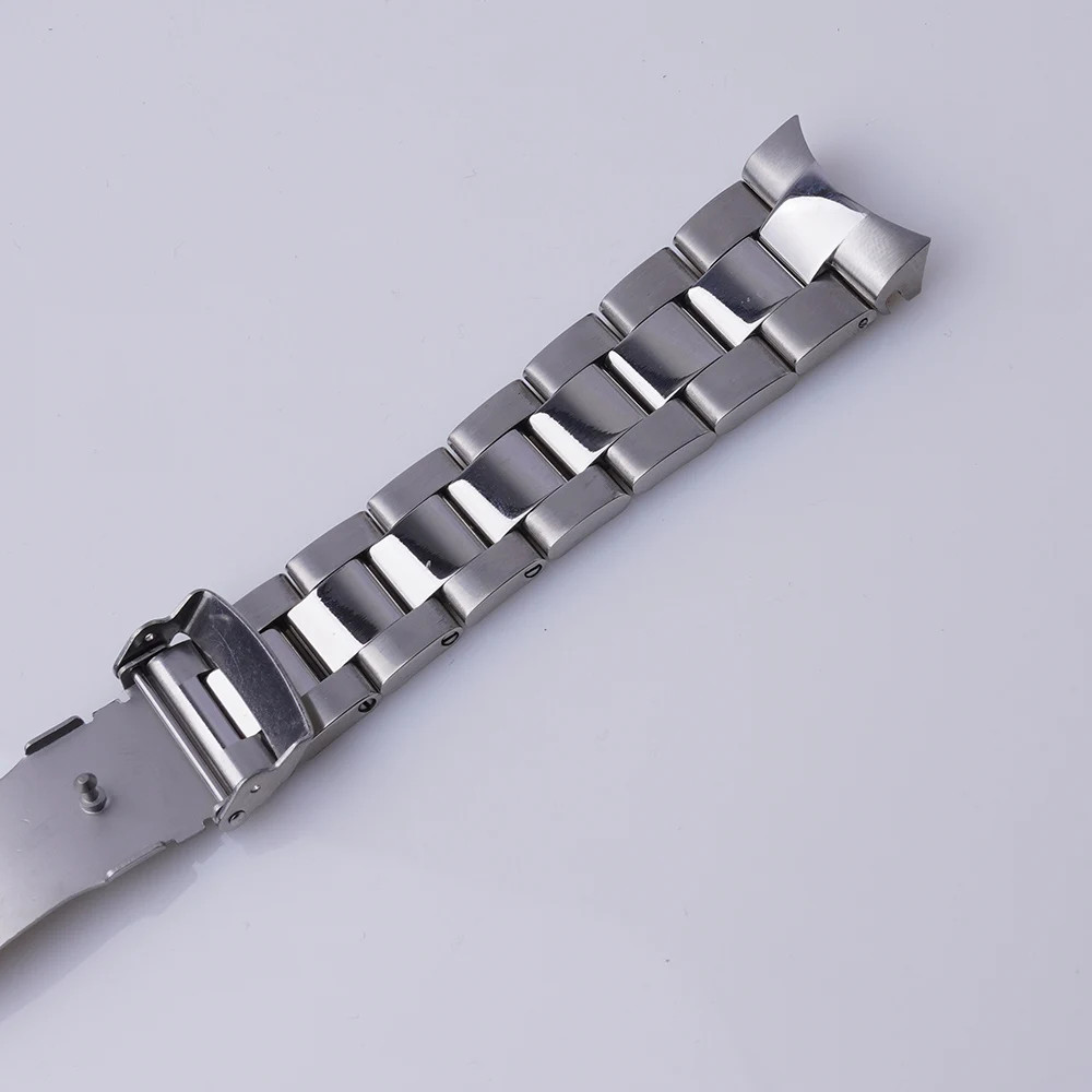 For Seiko 5 Sport SRPD51 53 55 57 59 SRPD63 65 22mm 316L Steel Oyster Watch Band