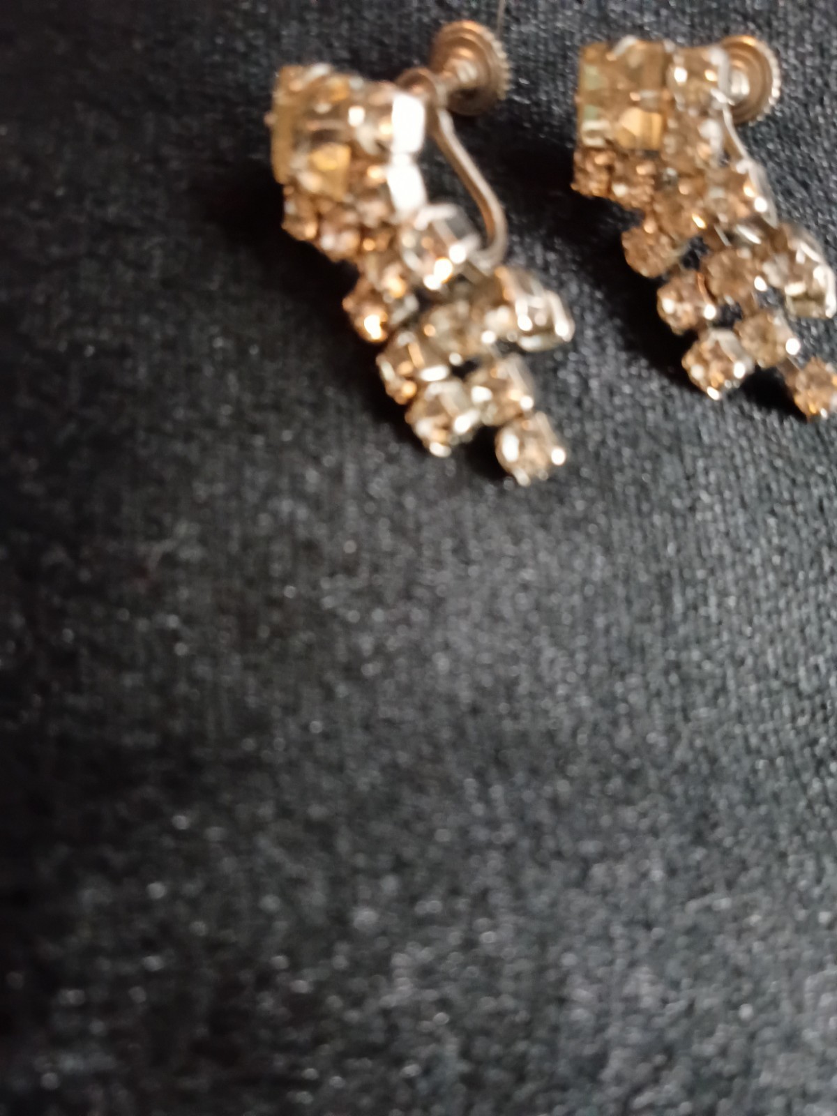 Lot of 3 Pairs of Clip On Earrings