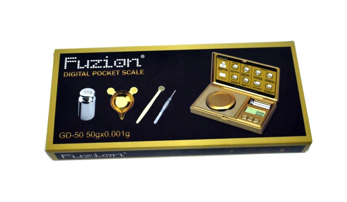 FUZION Digital Pocket Scale- GD-50 -50G X 0.001G