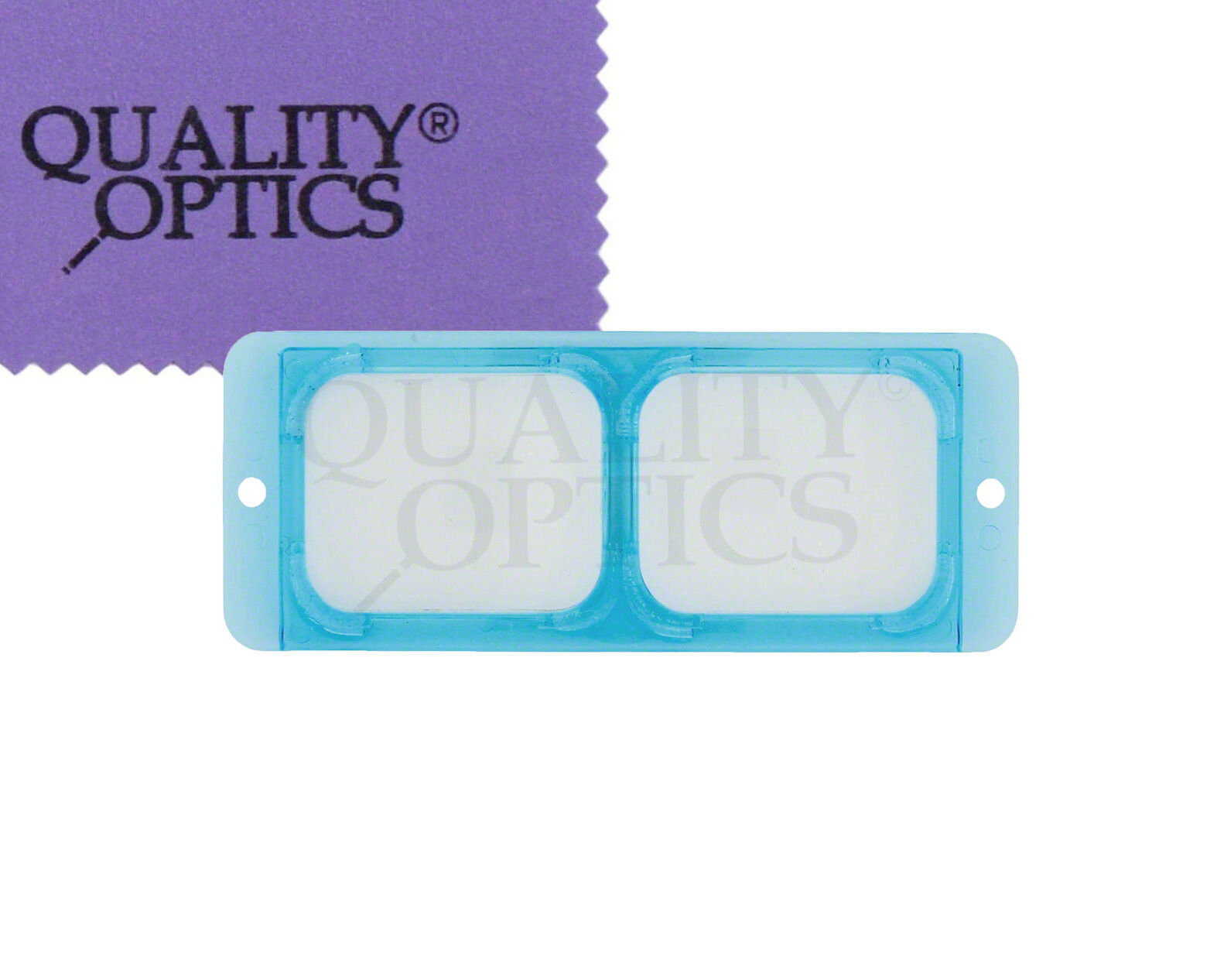 Headband Magnifier Optical Glass Jewelers Head Visor Loupe 2X Power