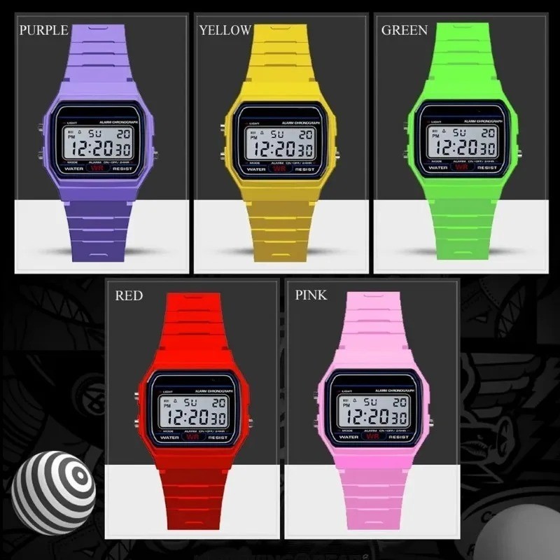 Luxury Military Analog‑Digital Sport Watch LED Waterproof for Men Women Kids