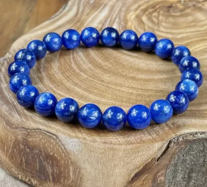 2025 HOT Handmade Natural Lapis Lazuli 7-8mm Eco Friendly Bracelet Gift Idea