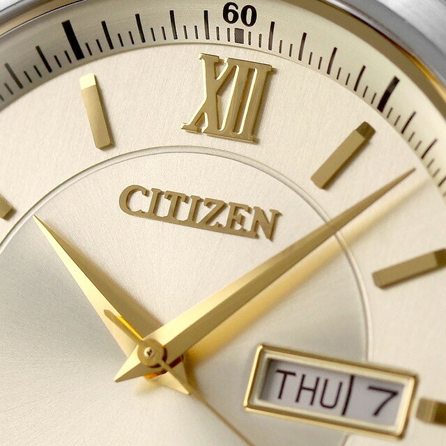 Citizen Collection Mechanical Classic Automatic Watch CITIZEN NY4057 63P Gold Si