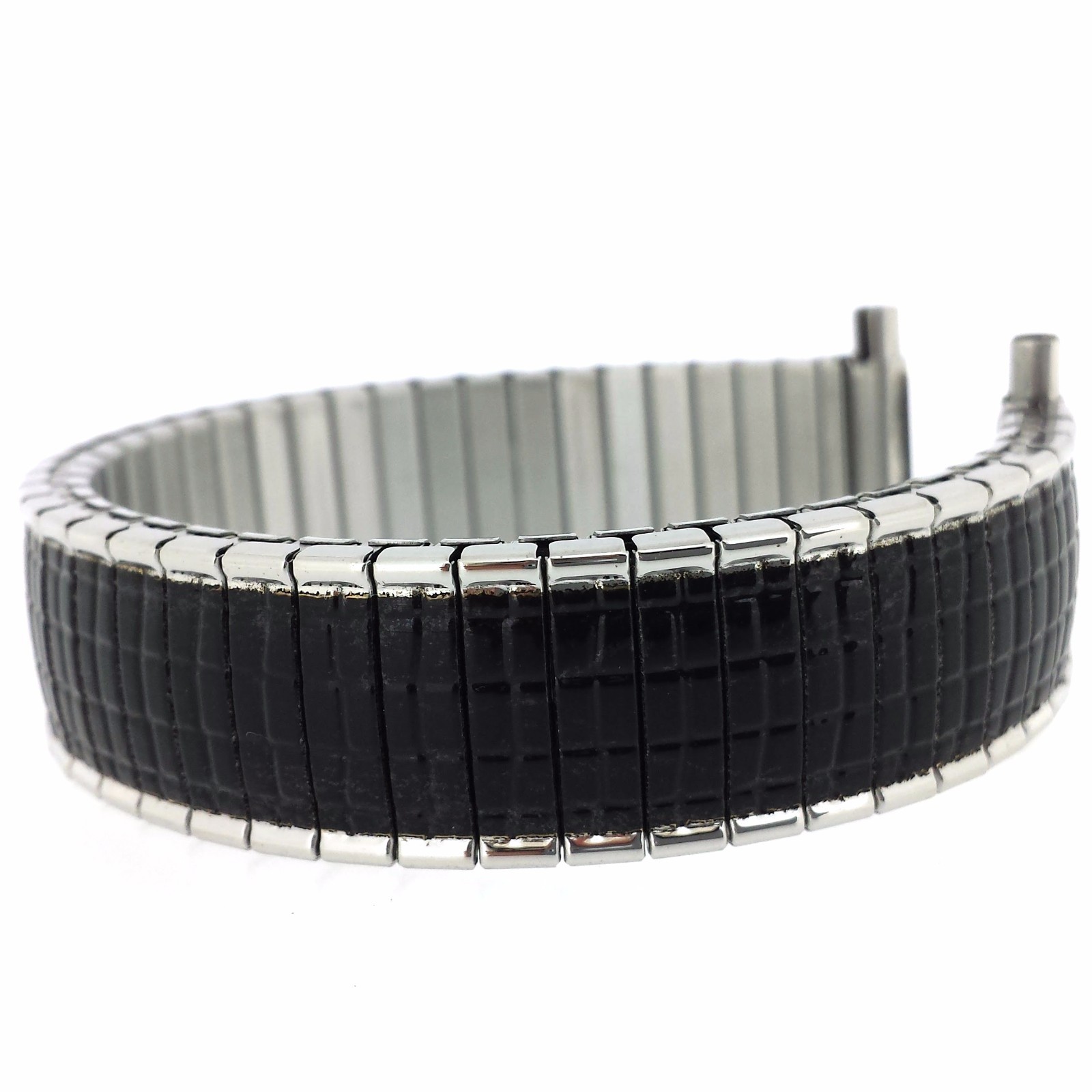 Expansion Watch Band EXTRA LONG Stretch Stainless Steel Spring Ends 16 -22mm