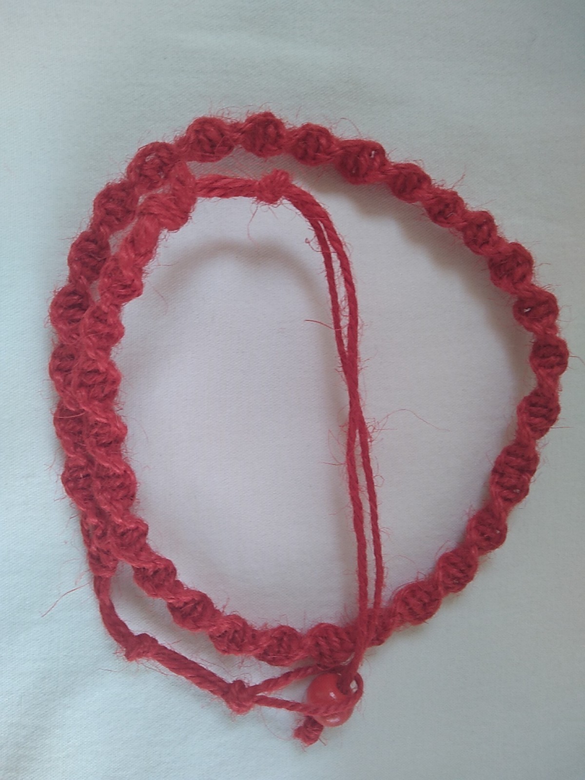 SURFER HEMP BRAID NECKLACE 24″ Adj Men Women Teen Boho Hippie USA Seller New
